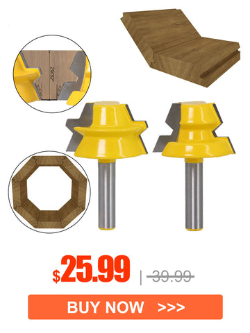 Lock Miter Tenon Router Bits