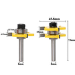 T & G Router Bit Set